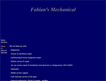 Tablet Screenshot of fabian.net.au